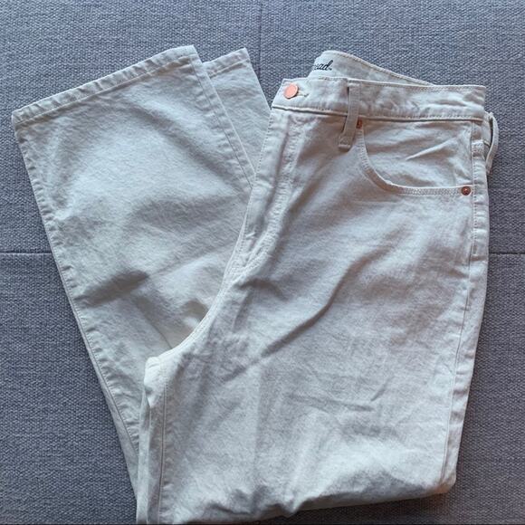 Universal Thread Highest Rise Vintage Crop Jeans Y2K Cream Trendy Denim 16 - Picture 2 of 10